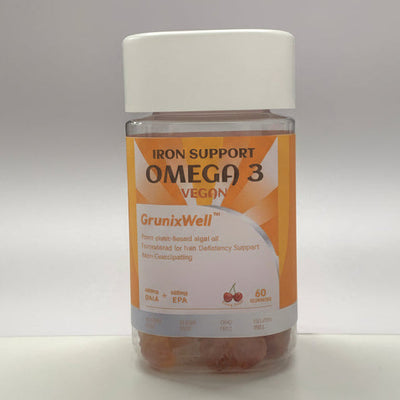 Iron Support Omega-3 Vegan Gummies